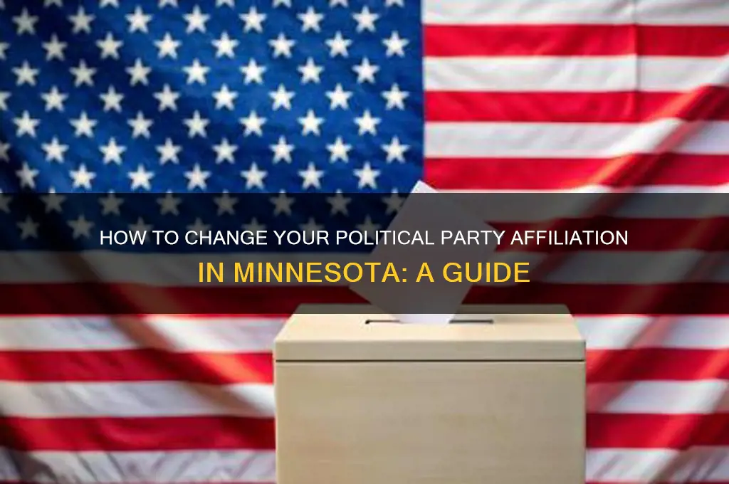 where do i change my political party affiliation mn