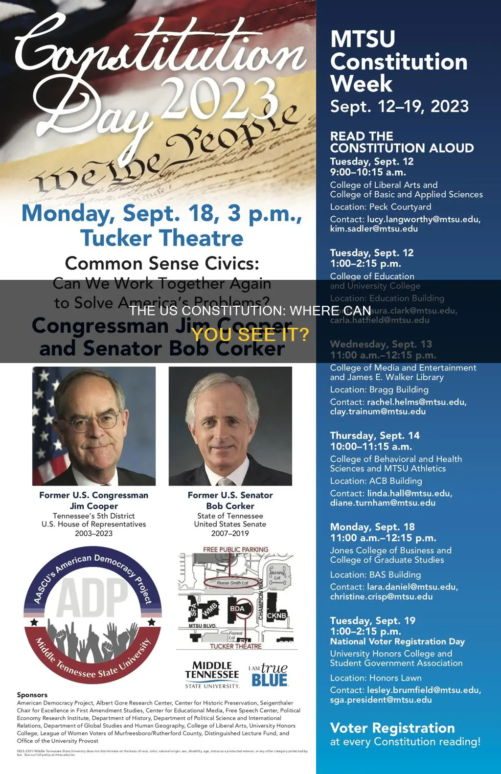 where do i go to see the us constitution