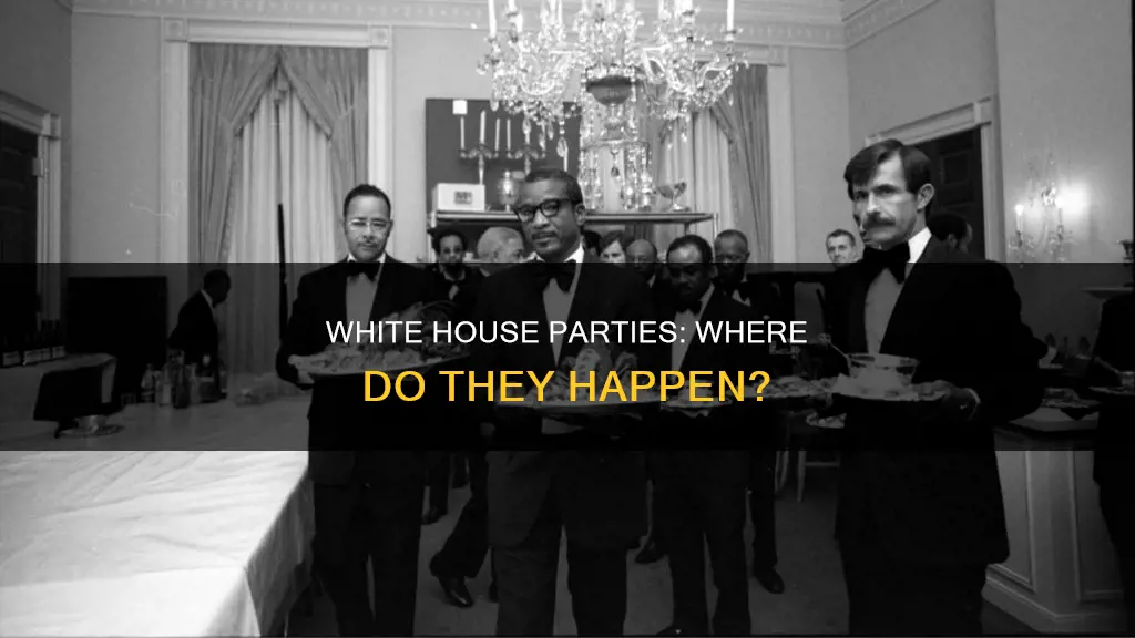 where do parties at the white house take place