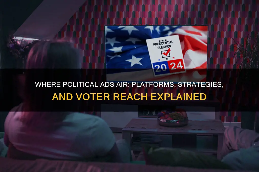 where do political ads air
