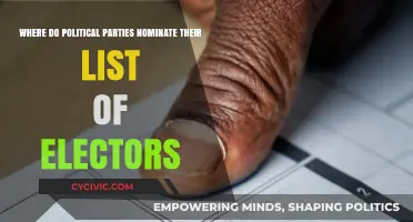 How Political Parties Select and Nominate Their List of Electors