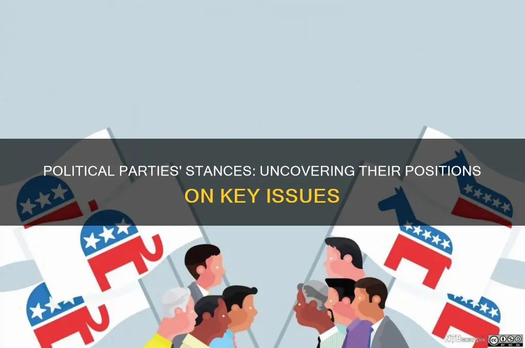 where do political parties stand on issues
