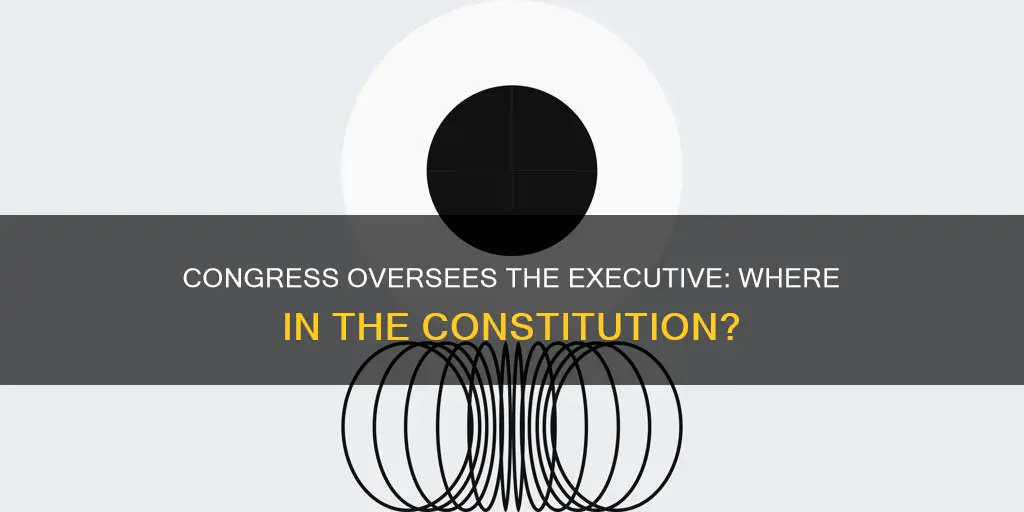 where does constitution talk aboit congressional oversight of executive branch