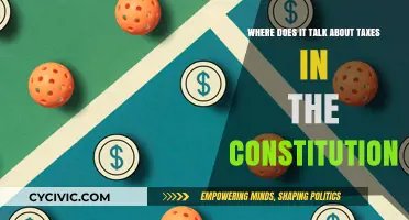 The Constitution's Tax Talk: Where and When?