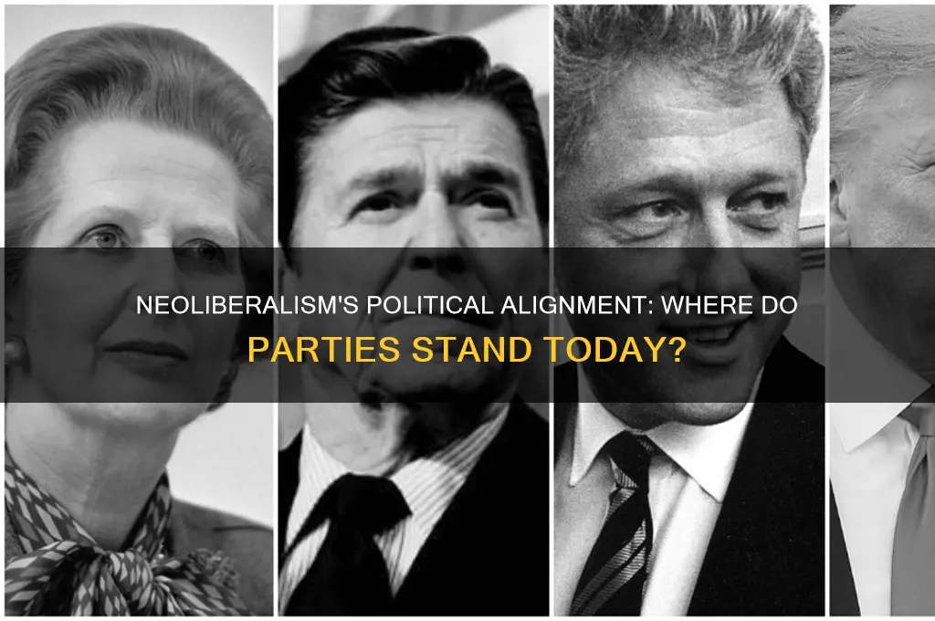 where does neoliberalism fall in political party