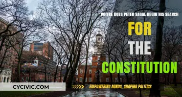 Peter Sagal's Constitution Search: Where He Started