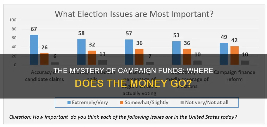 where does political campaign money go