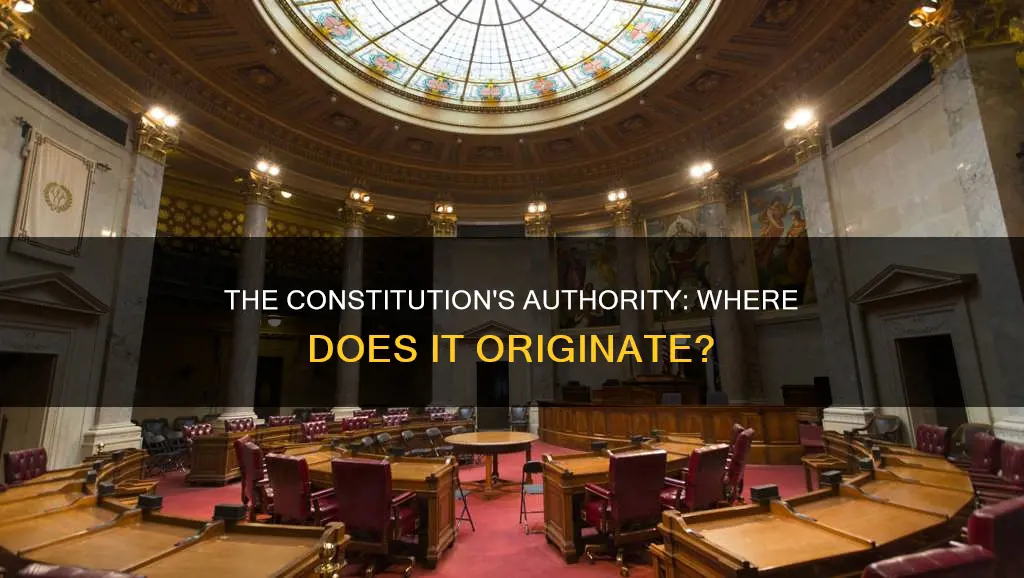 where does the authority of the constitution rest