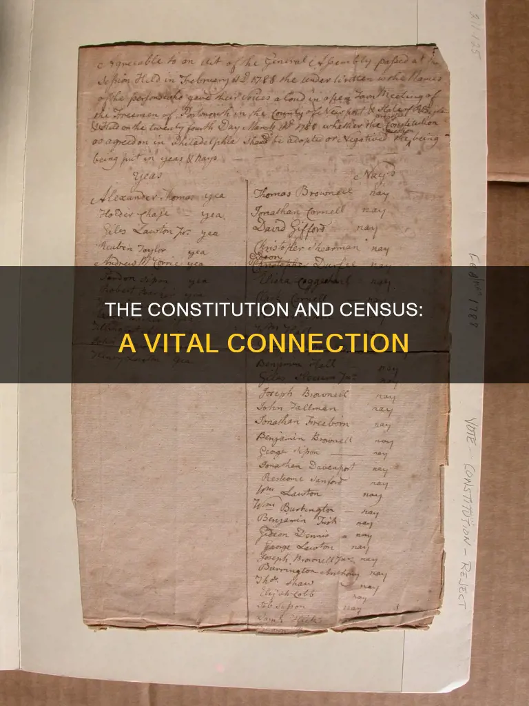 where does the constitution deal wirth the census