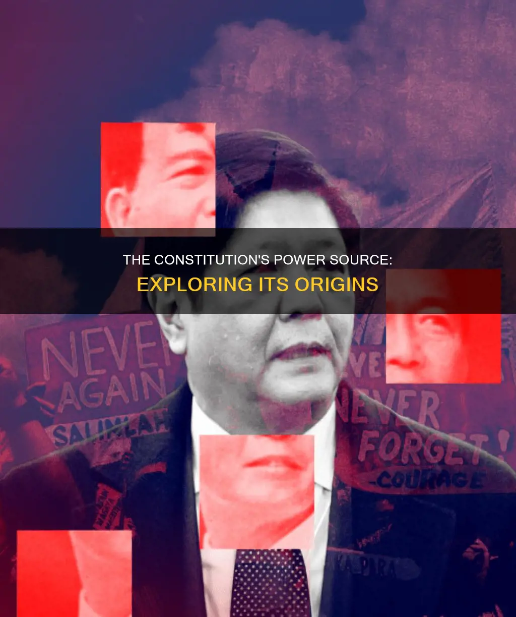 where does the constitution derives its power from