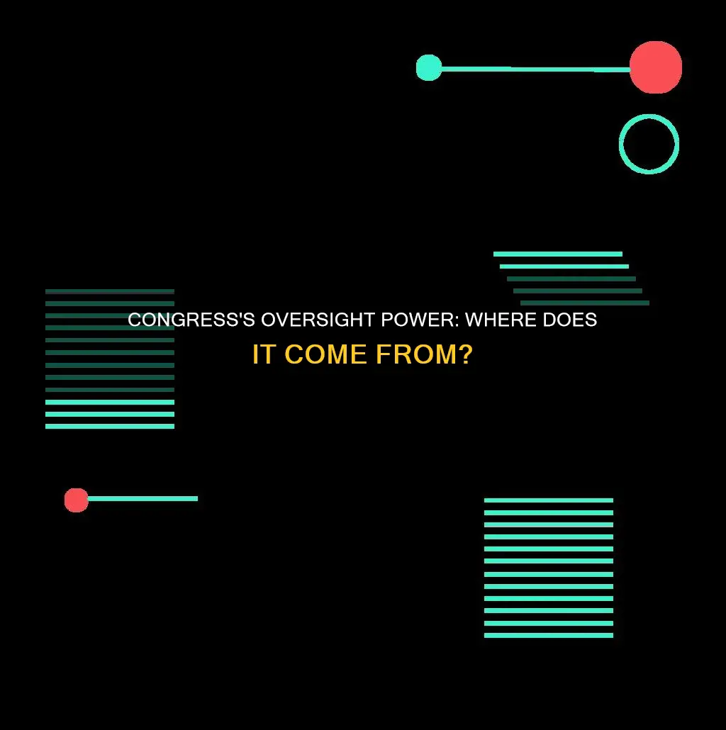 where does the constitution give congress oversight power