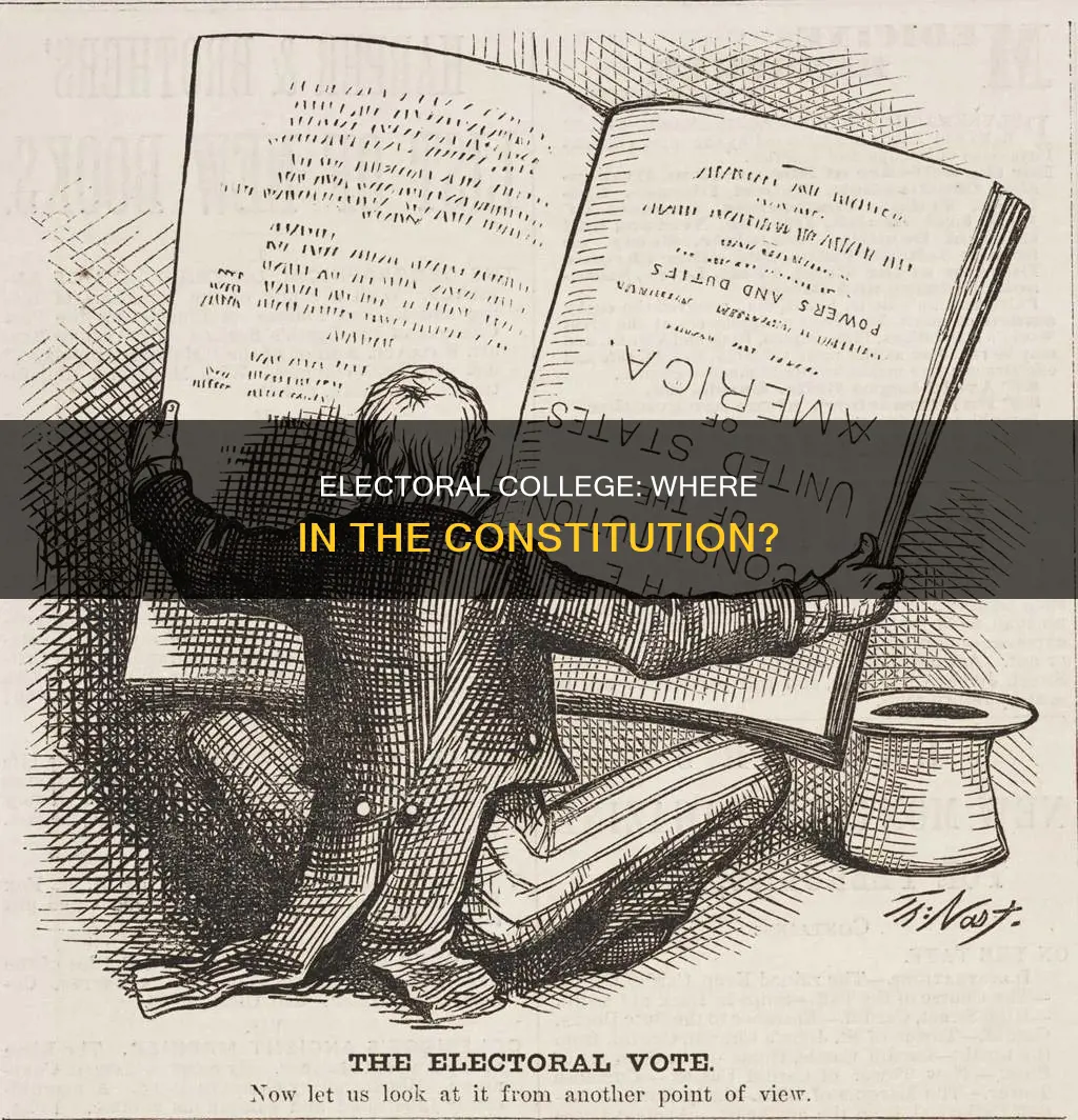 where does the constitution mention the electoral college