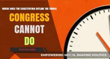 Congressional Limits: Constitutional Constraints on Lawmakers