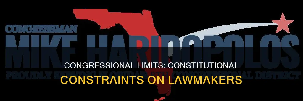 where does the constitution outline the things congress cannot do