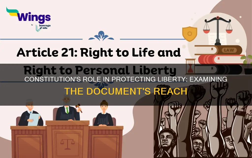 where does the constitution protect liberty
