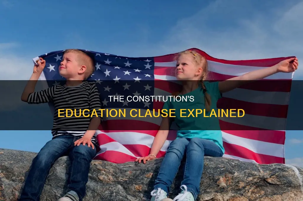where does the constitution provide for public education
