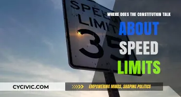 Constitution and Speed Limits: What's the Connection?