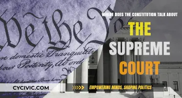 The Supreme Court: Where in the Constitution?