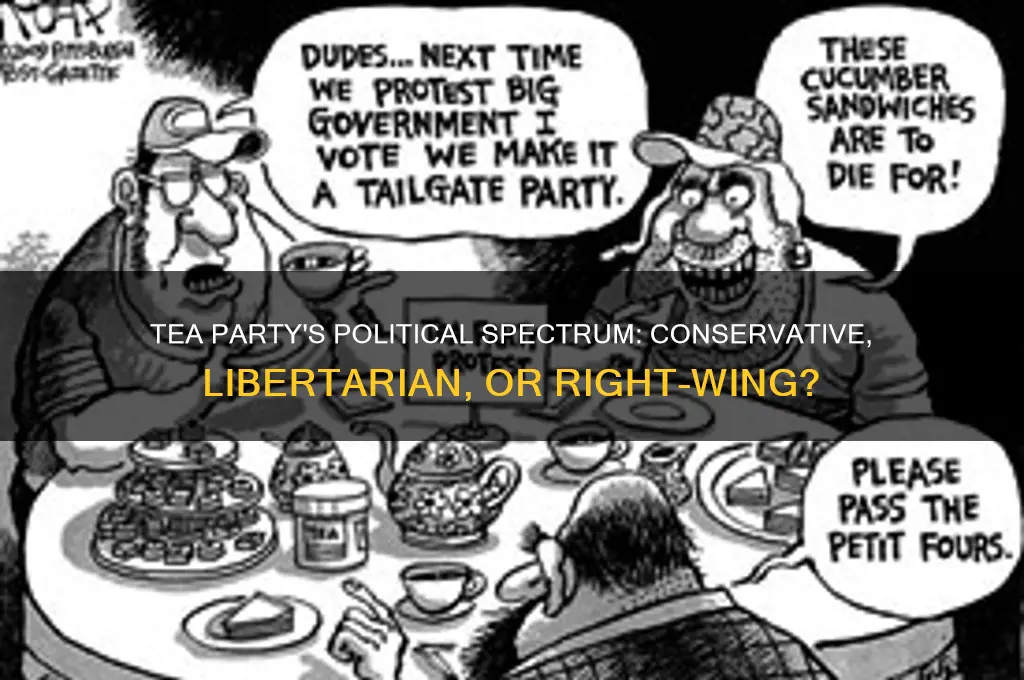 where does the tea party belong on the political spectrum