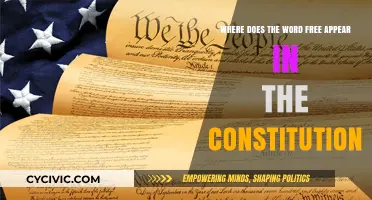 The Word "Free" in the Constitution: Exploring Its Appearances