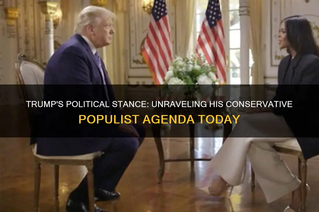 where does trump stand politically