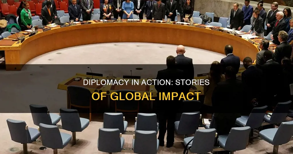 where have you seen diplomacy in action