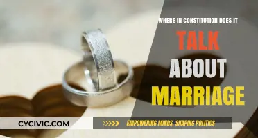 Marriage and the Constitution: Where's the Connection?