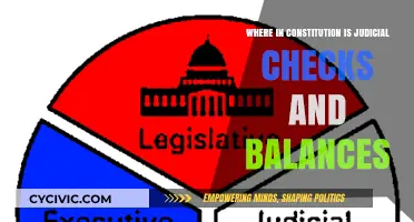 Judicial Checks and Balances: Where in the Constitution?
