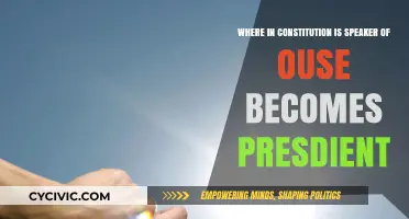 Speaker's Succession: The Presidential Clause