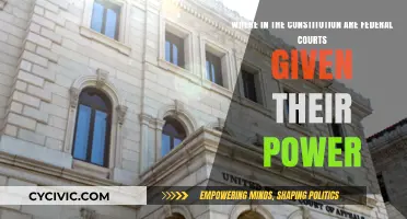 The Constitution's Article III: Federal Courts' Power Source