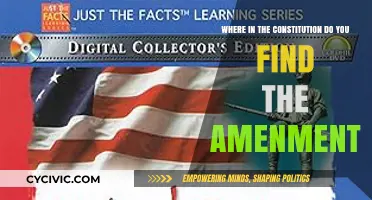 Amendments: Where in the Constitution Can You Find Them?