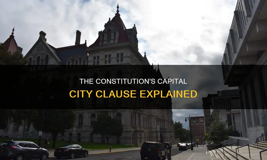 where in the constitution does it require a capital city