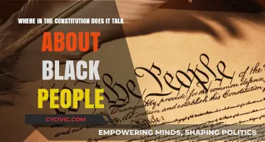 Black People in the Constitution: Where Are They Mentioned?