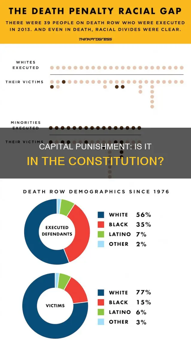 where in the constitution does it talk about capital punishment