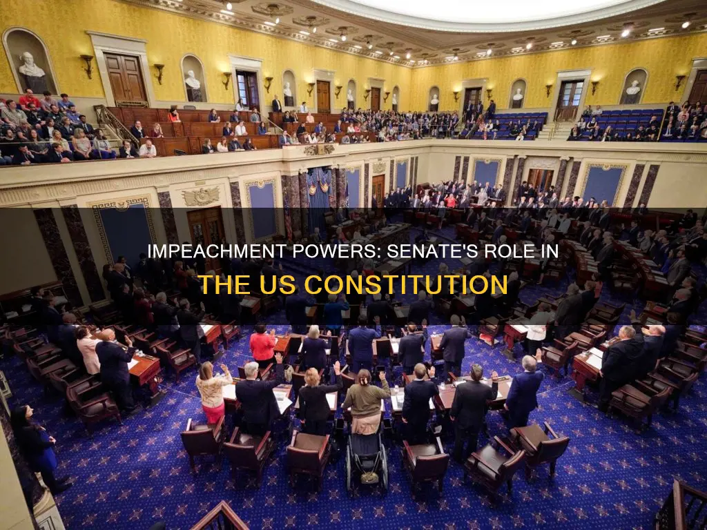 where in the constitution does it talk about senate impeachment