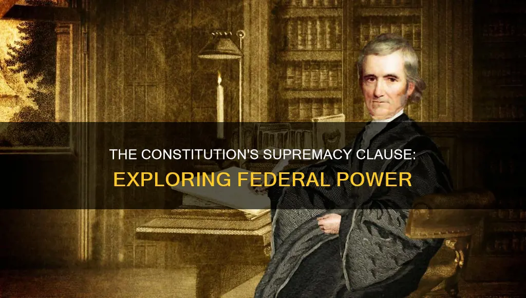where in the constitution does it talk about supremacy