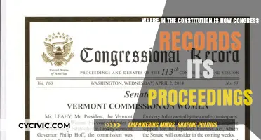 Congress Proceedings: Where in the Constitution?