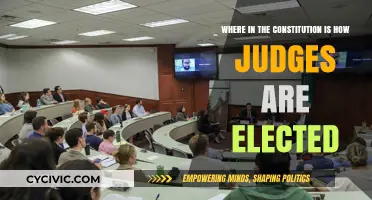 How the Constitution Dictates Judge Elections
