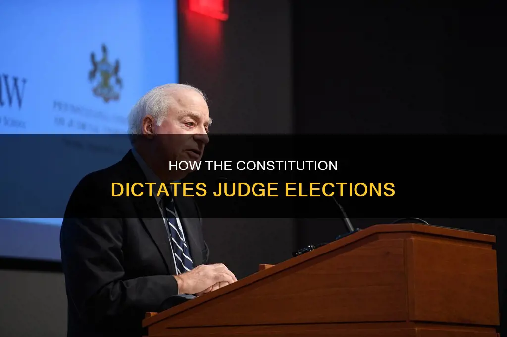 where in the constitution is how judges are elected