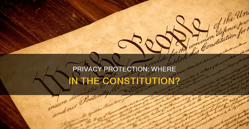 where in the constitution is privacy protected