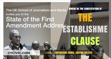 Establishment Clause: Its Constitutional Location and Significance