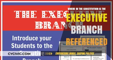 The Executive Branch: Its Constitutional Roots