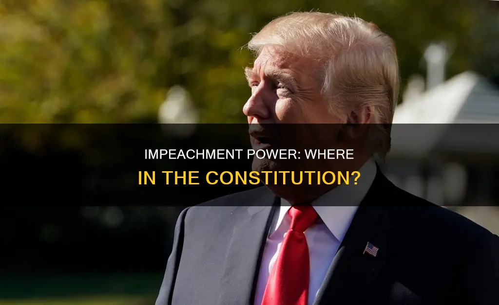 where in the constitution is the impeachment power described