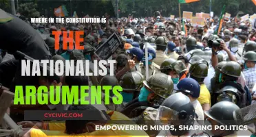 Nationalist Arguments: Where in the Constitution?