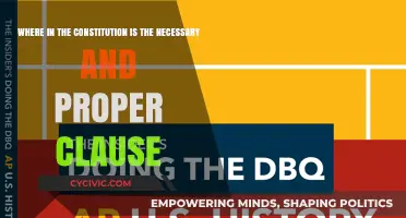 The Necessary and Proper Clause: Where in the Constitution?