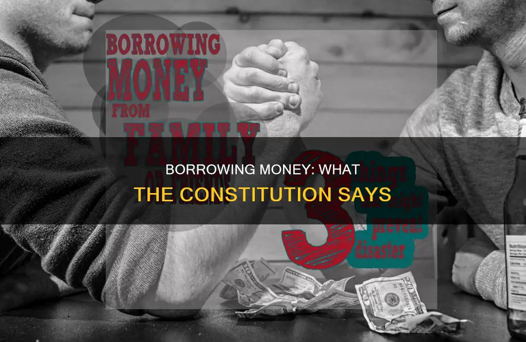 where in the constitution is the power to borrow money