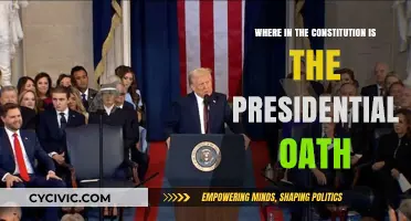 Presidential Oath: Its Constitutional Location and Significance