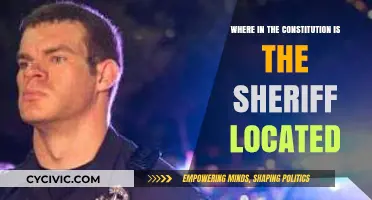 The Sheriff's Place in the Constitution