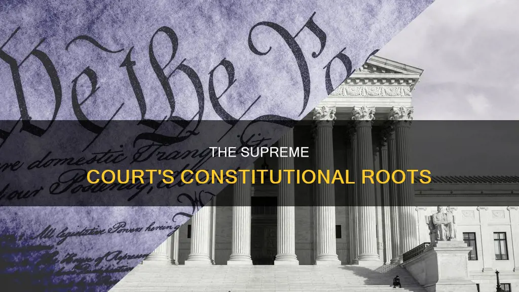 where in the constitution is the supreme court created