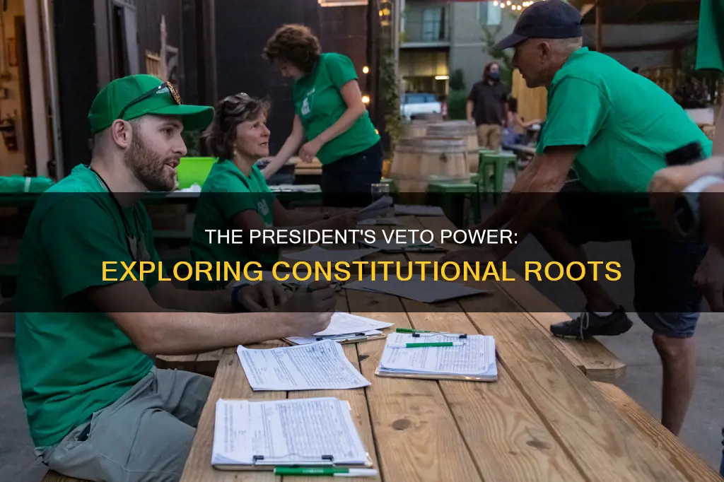 where in the constitution is the veto power described